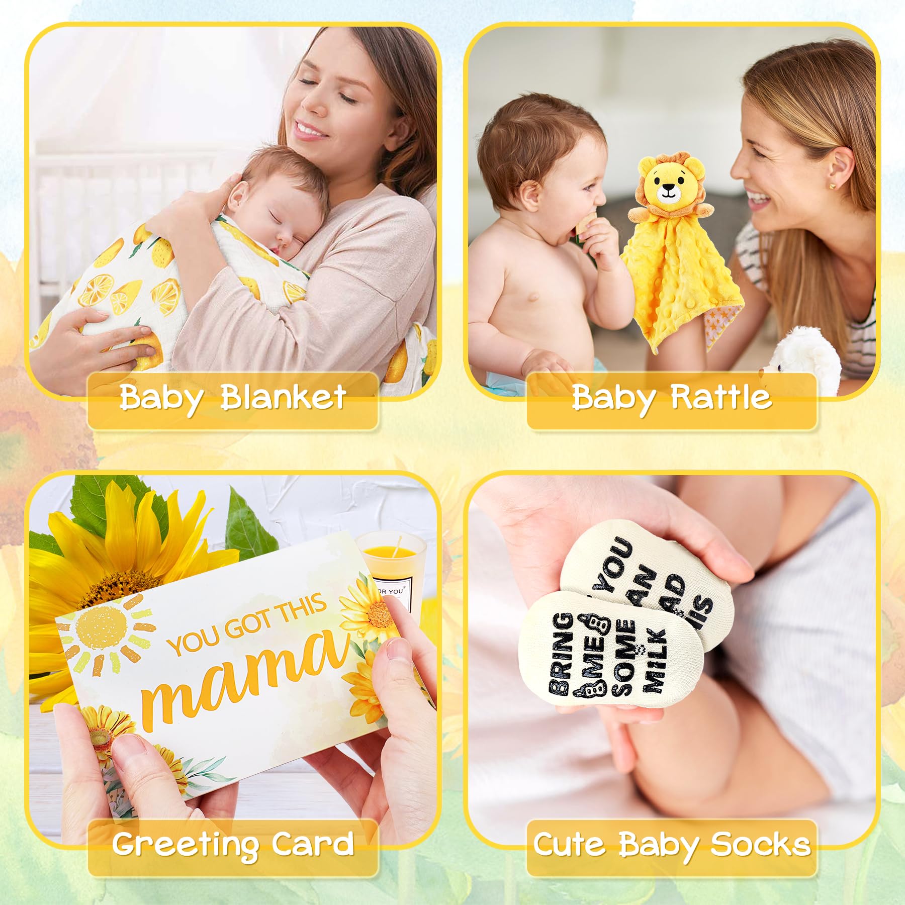 12PCS Premium Baby Shower Gift Set for New Moms & Newborn Boys - Thoughtful Pregnancy & Newborn Gifts for Expecting Mothers - Perfect New Mom Care Package & Baby Boy Present - Ideal for Baby Showers, Hospital Visits and First-Time Mom Support