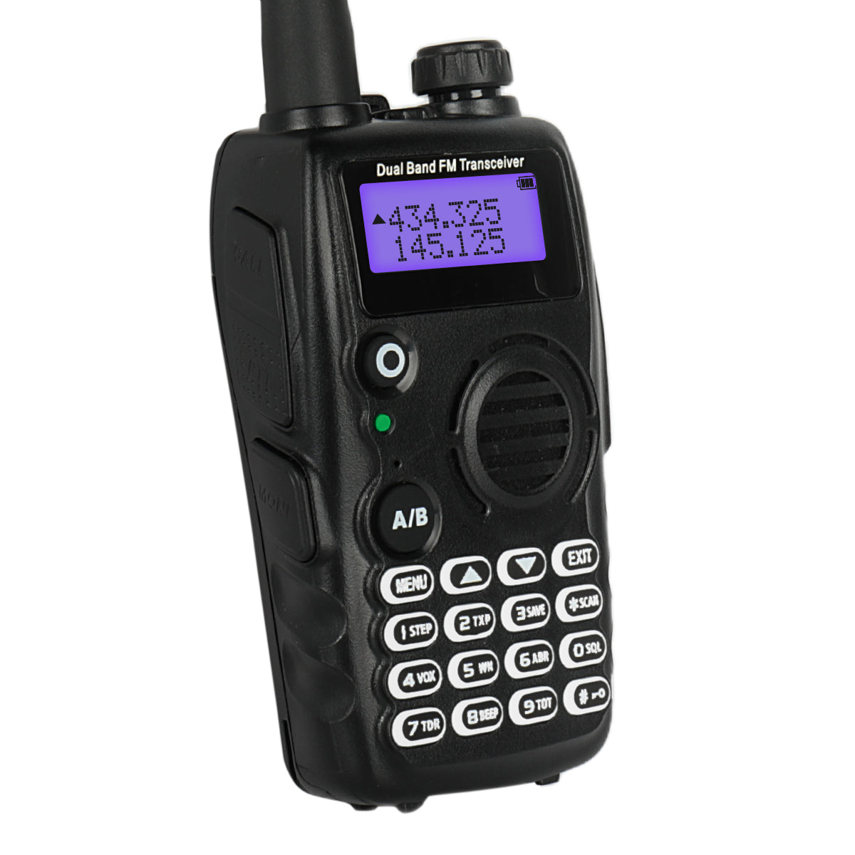 GA 5S Dual Band Tri Power Two-Way Radios (2 Pack + 1 Charging Cable) - Long Range Walkie Talkies for Outdoor Adventures, Construction Sites & Emergency Communication