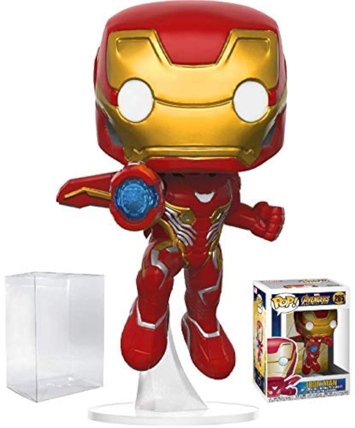 Funko Pop! Marvel Avengers Infinity War Iron Man Vinyl Collectible Figure - Perfect for Marvel Fans, Display & Gift Giving