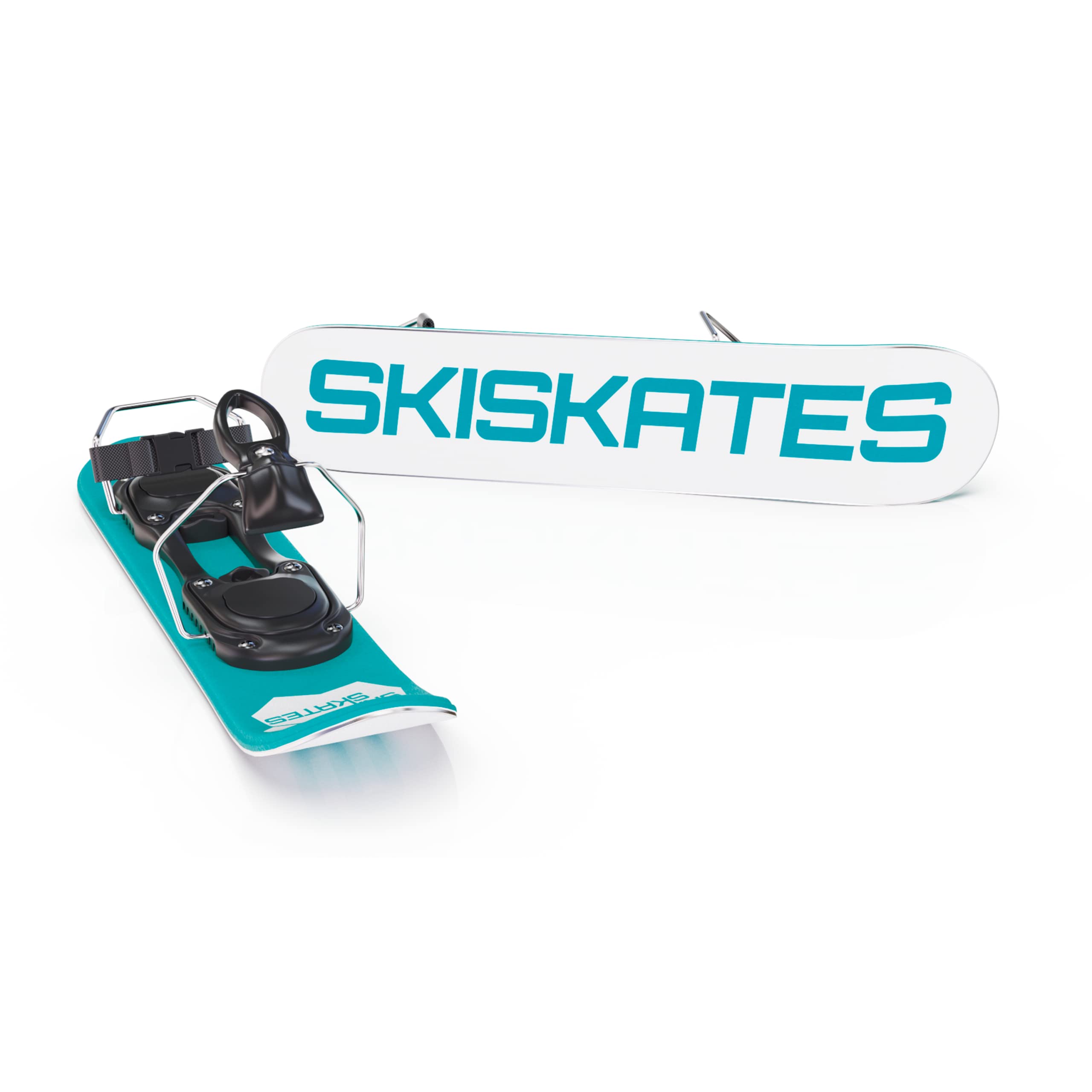 Mini Ski Skates for Snow - Shortest Skiboards & Snowblades | Ice Skating Skis for Winter Sports | Perfect for Snow Parks, Backyard Fun & Mountain Adventures