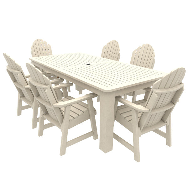 Muskoka 7-Piece Outdoor Bistro Dining Set - Patio Garden Cafe Table and Chairs for Backyard, Deck, Poolside & Balcony