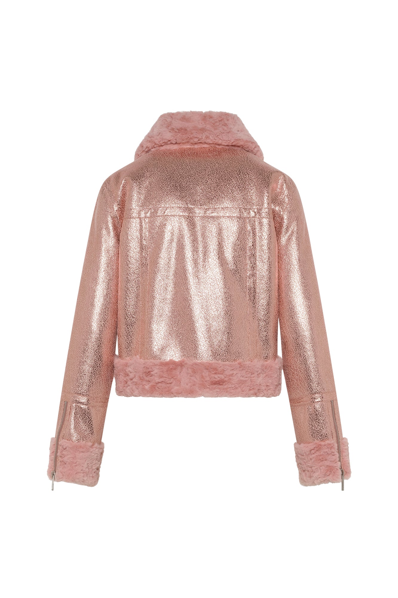 Stylish Metallic Jacket for Women - Trendy Shiny Outerwear for Fall & Winter | Perfect for Parties, Night Out & Casual Wear