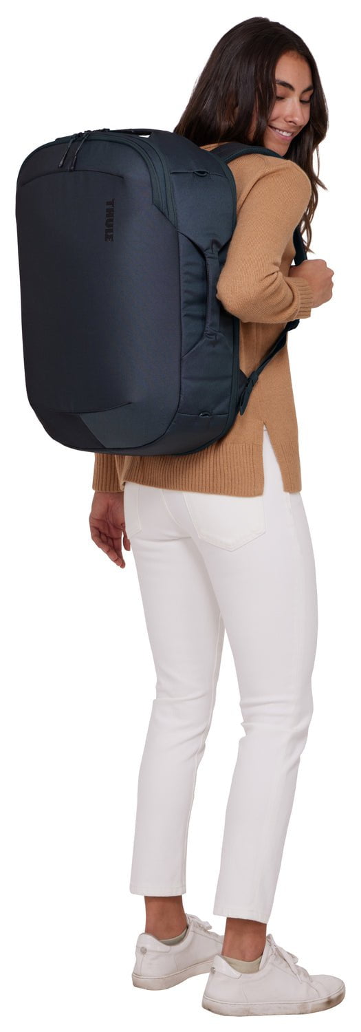 Thule Subterra 2 Convertible Carry On Bag 40L - Dark Slate | Expandable Travel Luggage for Business & Vacation | Airplane Approved Cabin Bag
