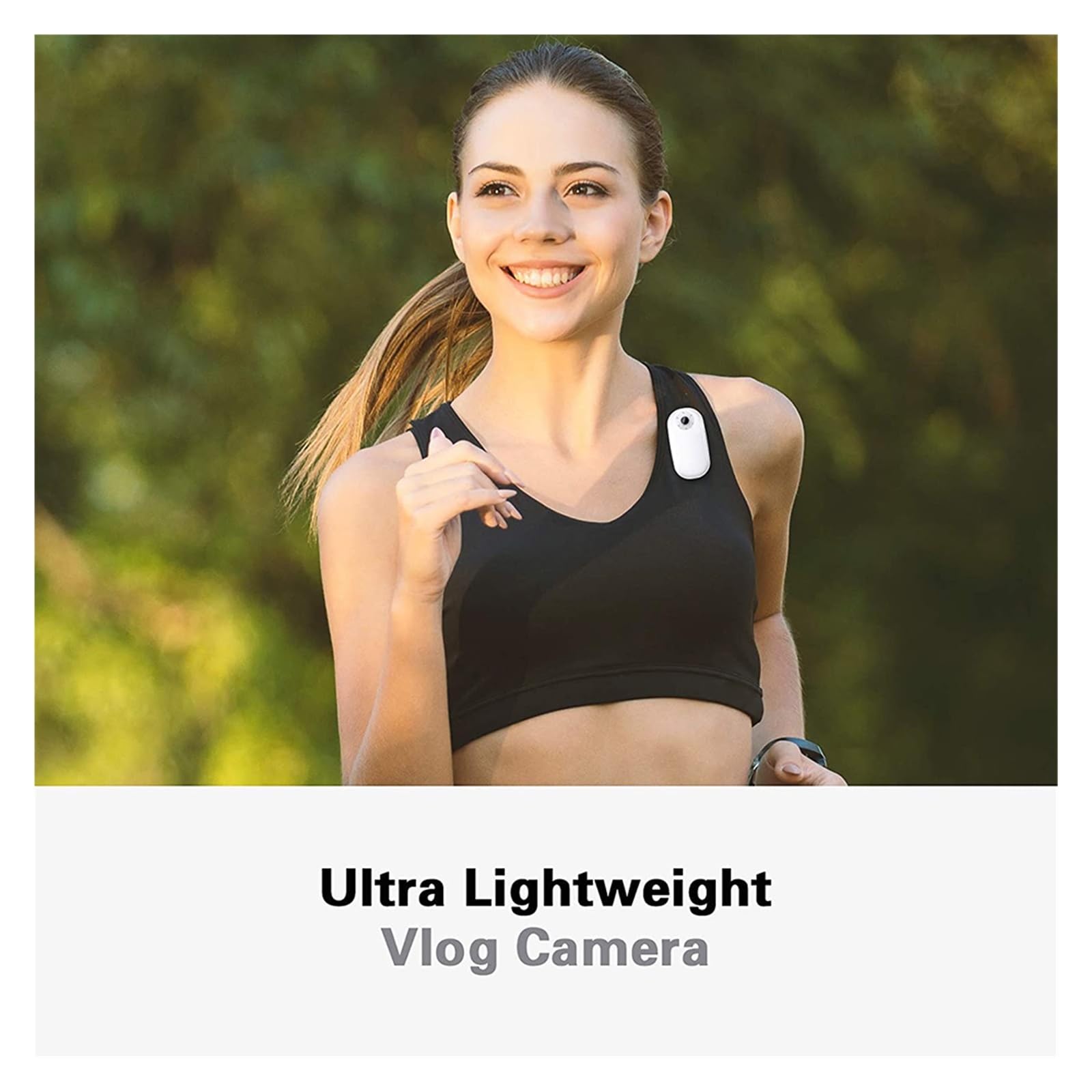 4K Action Camera - 60min Video Recording, Slow Motion, Hands-Free Mini Vlogging Camera for Outdoor Sports, Travel & Adventure