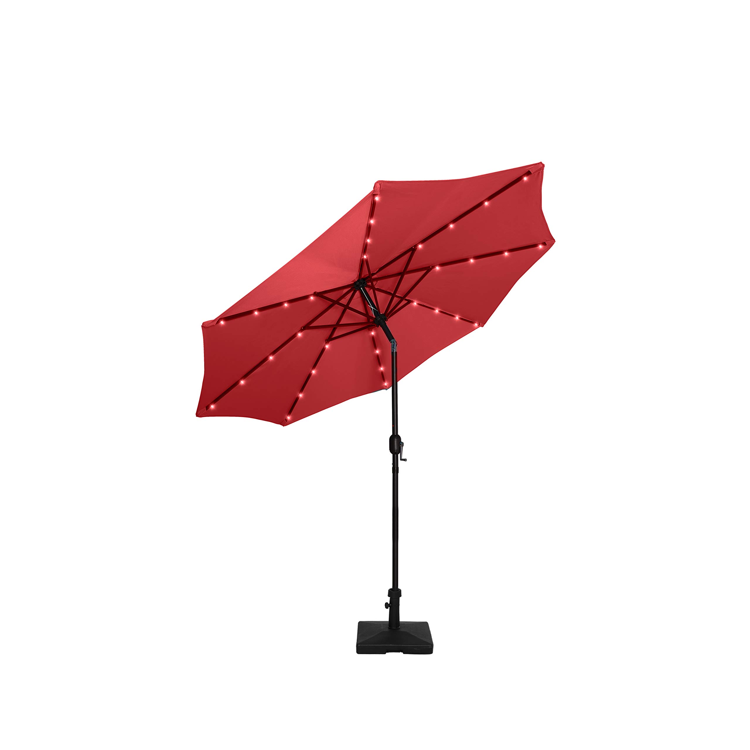 WestinTrends Cyrus 9 Ft Outdoor Patio Umbrella - Sun Shade for Pool, Garden, and Backyard - Waterproof & Windproof Cantilever Umbrella for Patio Furniture