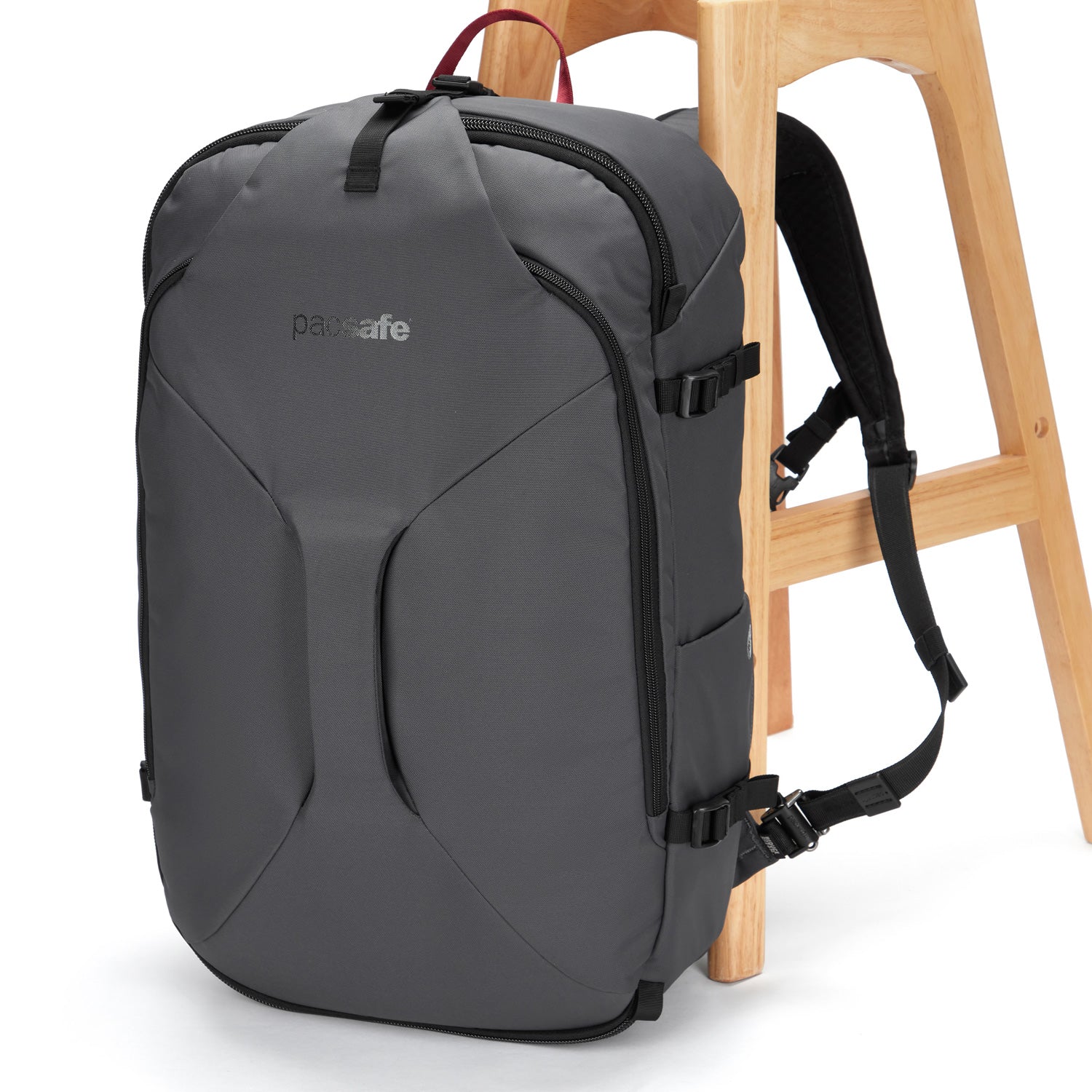 Pacsafe EXP45 Anti-Theft Carry-On Travel Backpack - Secure 45L Luggage for Airplane, Business Trips & Adventure Travel
