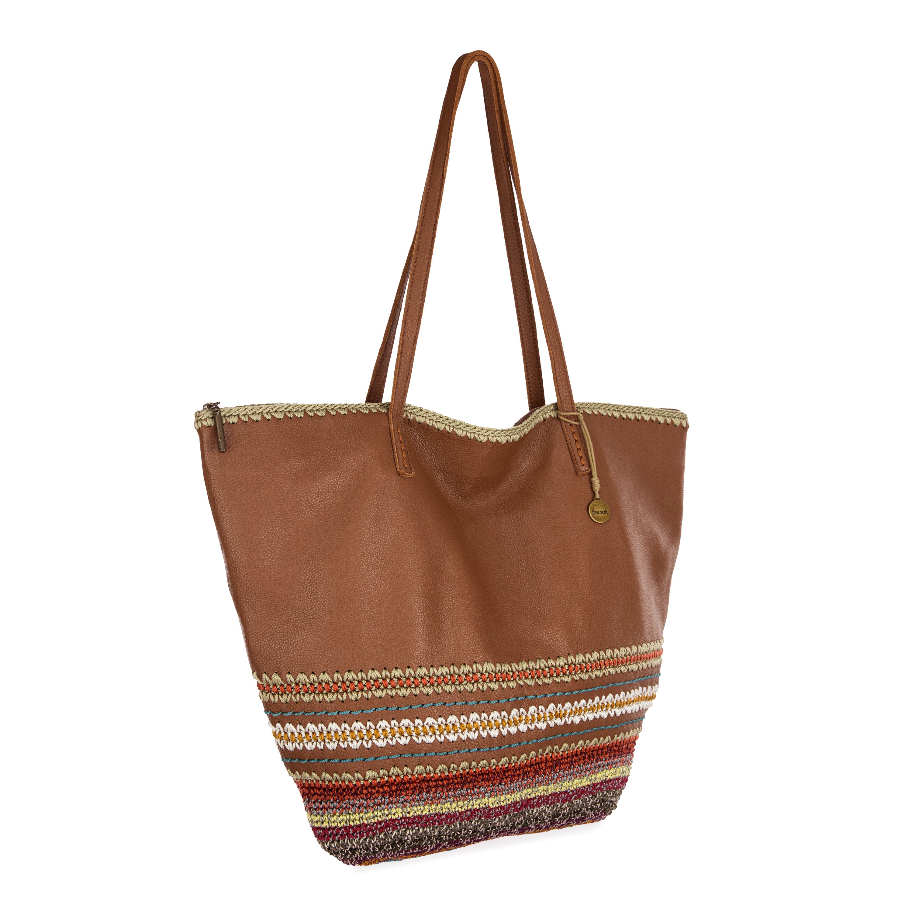 Faye Large Tote Bag for Women - Spacious Canvas Tote with Leather Handles - Perfect for Work, Travel & Shopping | Stylish & Durable Everyday Carryall