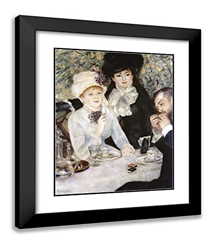 Black Modern Wood Frame with Double Matting
