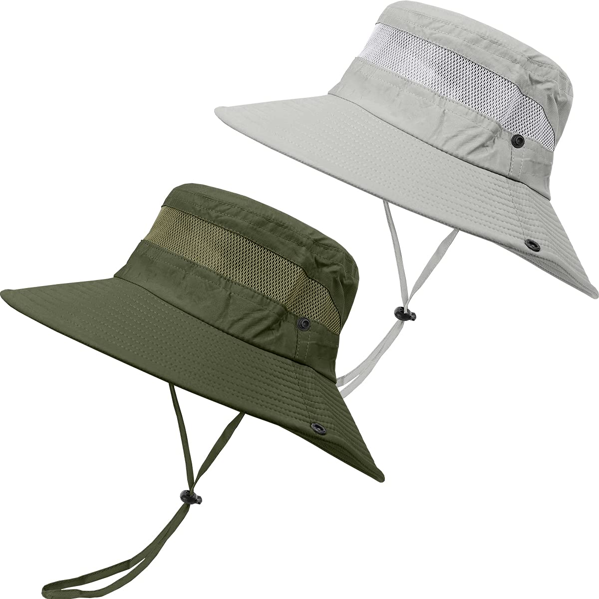 UPF 50+ Boonie Sun Hat for Men & Women - Fishing, Hiking, Safari