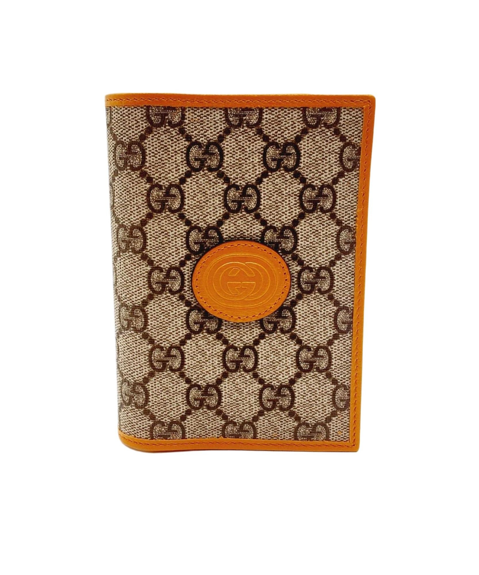 Authentic GUCCI Passport Holder - Luxury Travel Wallet for Men & Women - Perfect for Airports, Vacations & Business Trips