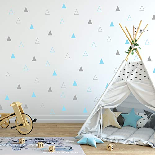 Grey and Light Blue