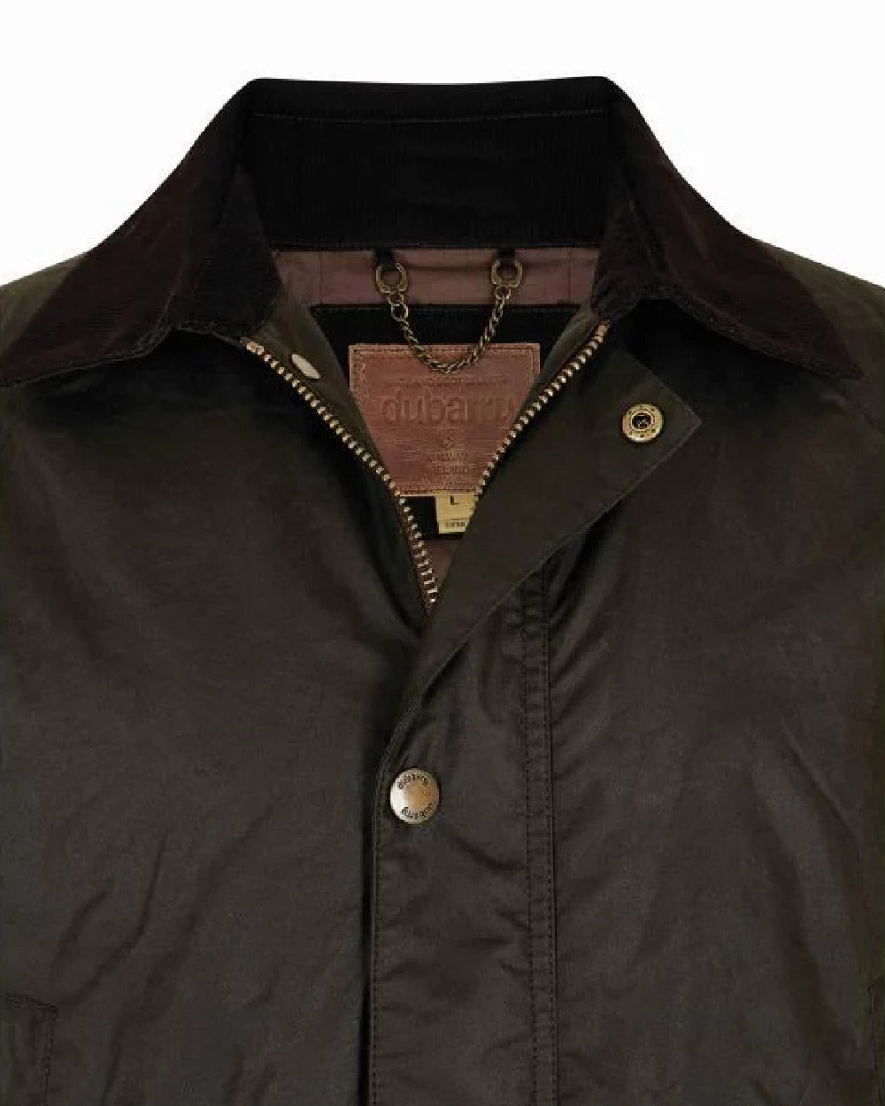 Dubarry Brunswick Wax Jacket - Waterproof & Breathable Outdoor Coat for Men | Perfect for Hiking, Fishing & Countryside Adventures