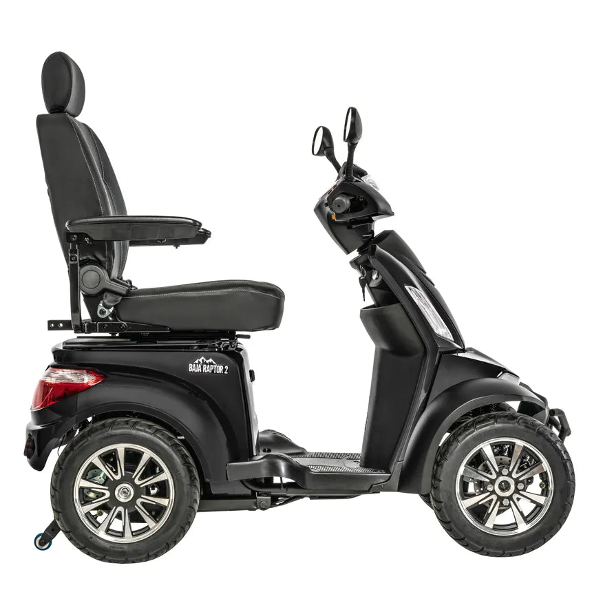 Pride Mobility BAJA Raptor 2 Heavy Duty 4-Wheel Mobility Scooter for Adults - Outdoor & Indoor Use, All-Terrain Electric Scooter for Shopping, Travel & Daily Commuting