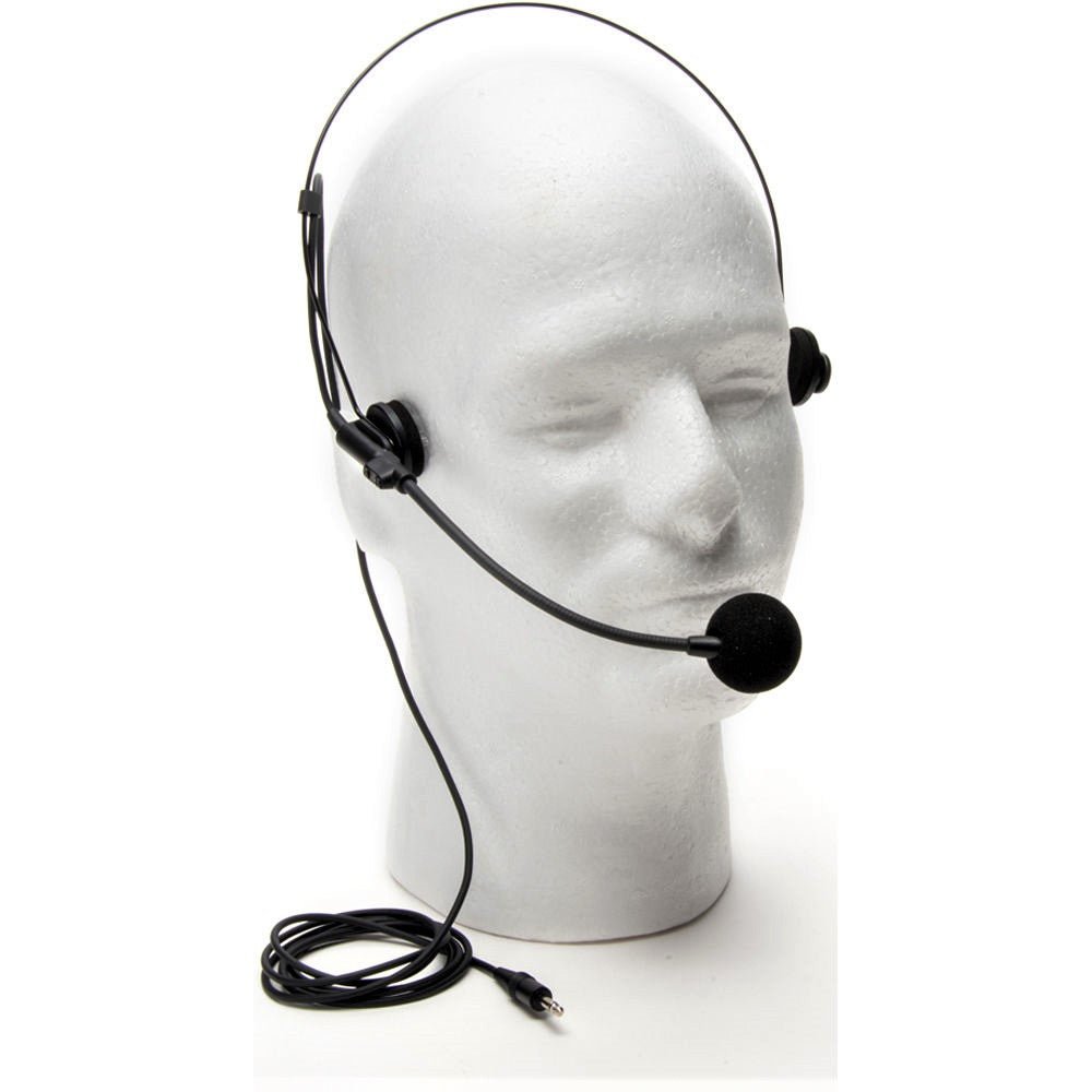 Azden HS-11 Uni-Directional Headset Microphone - Professional Hands-Free Mic for Podcasting, Broadcasting & Public Speaking