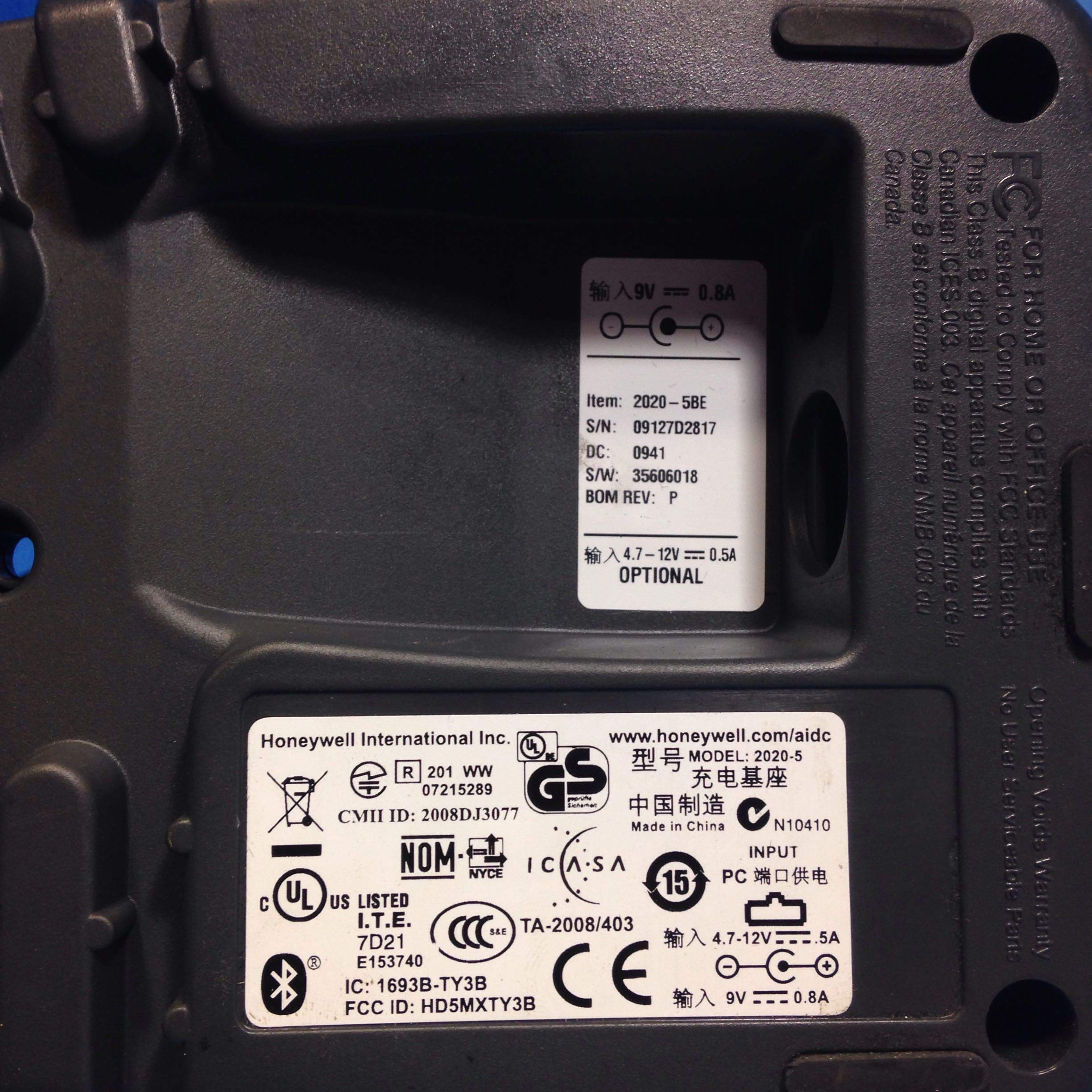 Honeywell Compact Cordless Charge Base - Fast Charging for Lithium Batteries | Ideal for Home, Office, and Industrial Use