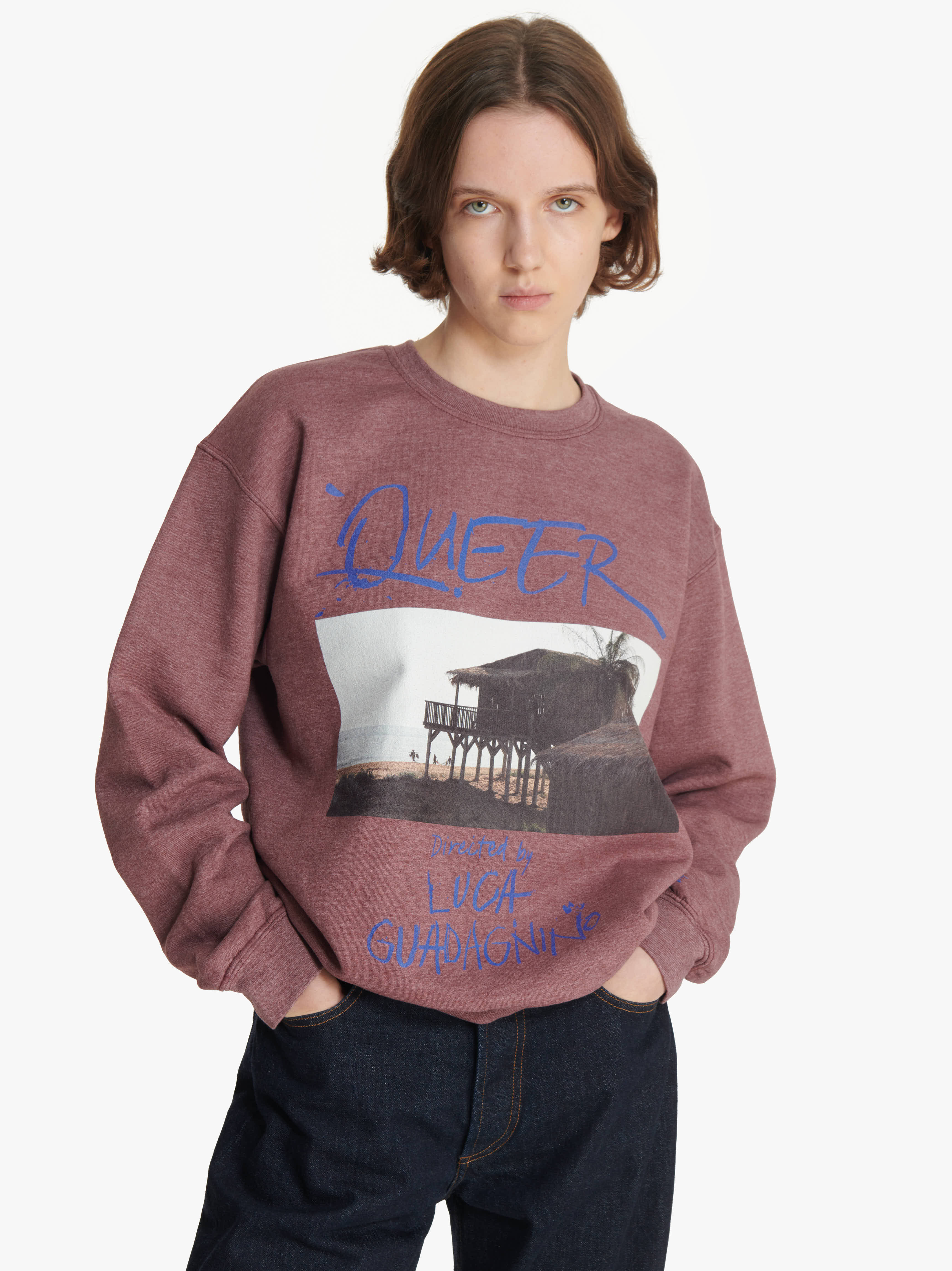 JW ANDERSON X QUEER Sweatshirt with Photo Print - Stylish Unisex Hoodie for Streetwear, LGBTQ+ Pride, and Casual Outfits