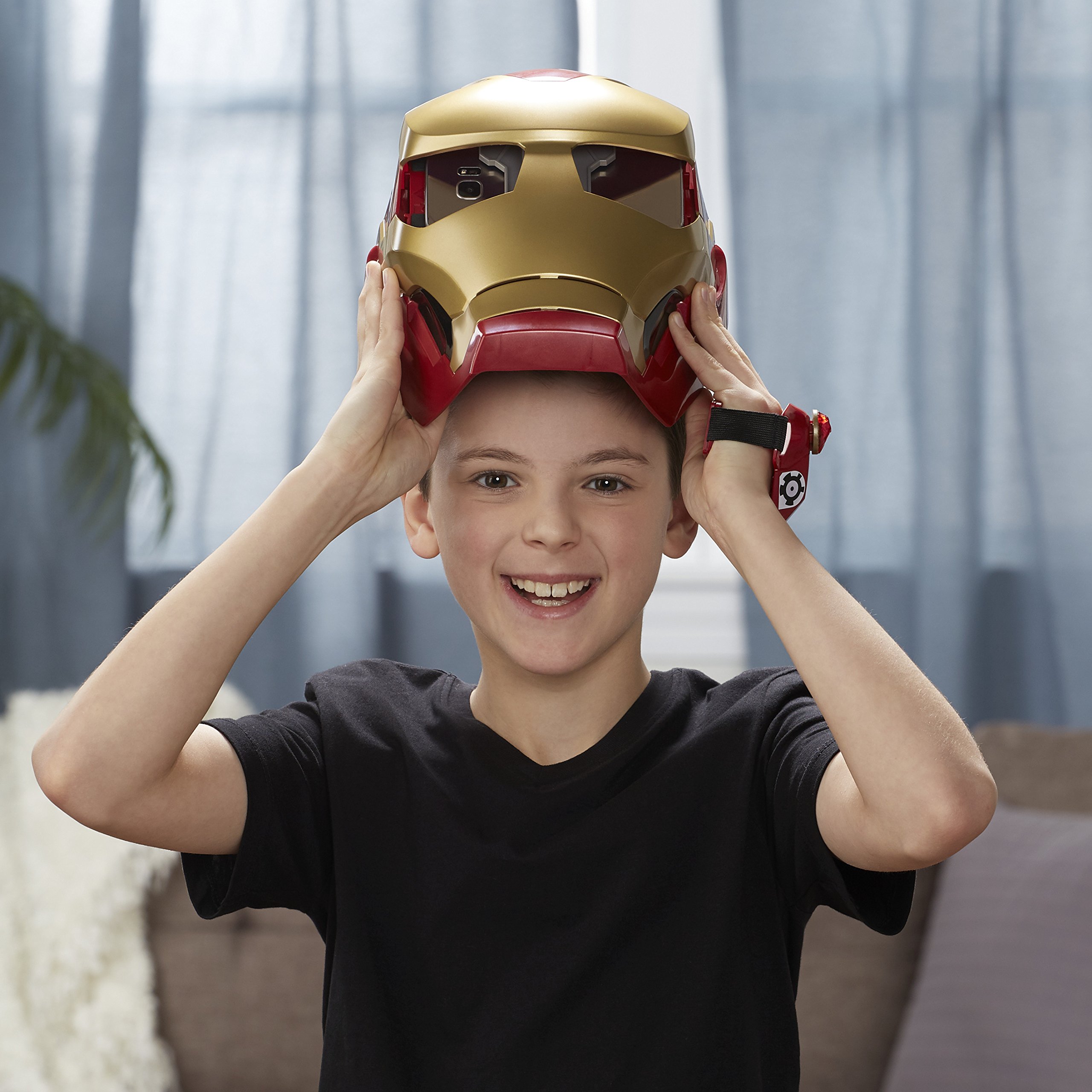 Marvel Avengers Iron Man Augmented Reality Helmet E0849 - Kids AR Gaming Headset for Superhero Role Play & Interactive Tech Fun - Perfect for Cosplay, Birthday Gifts & Virtual Reality Adventures