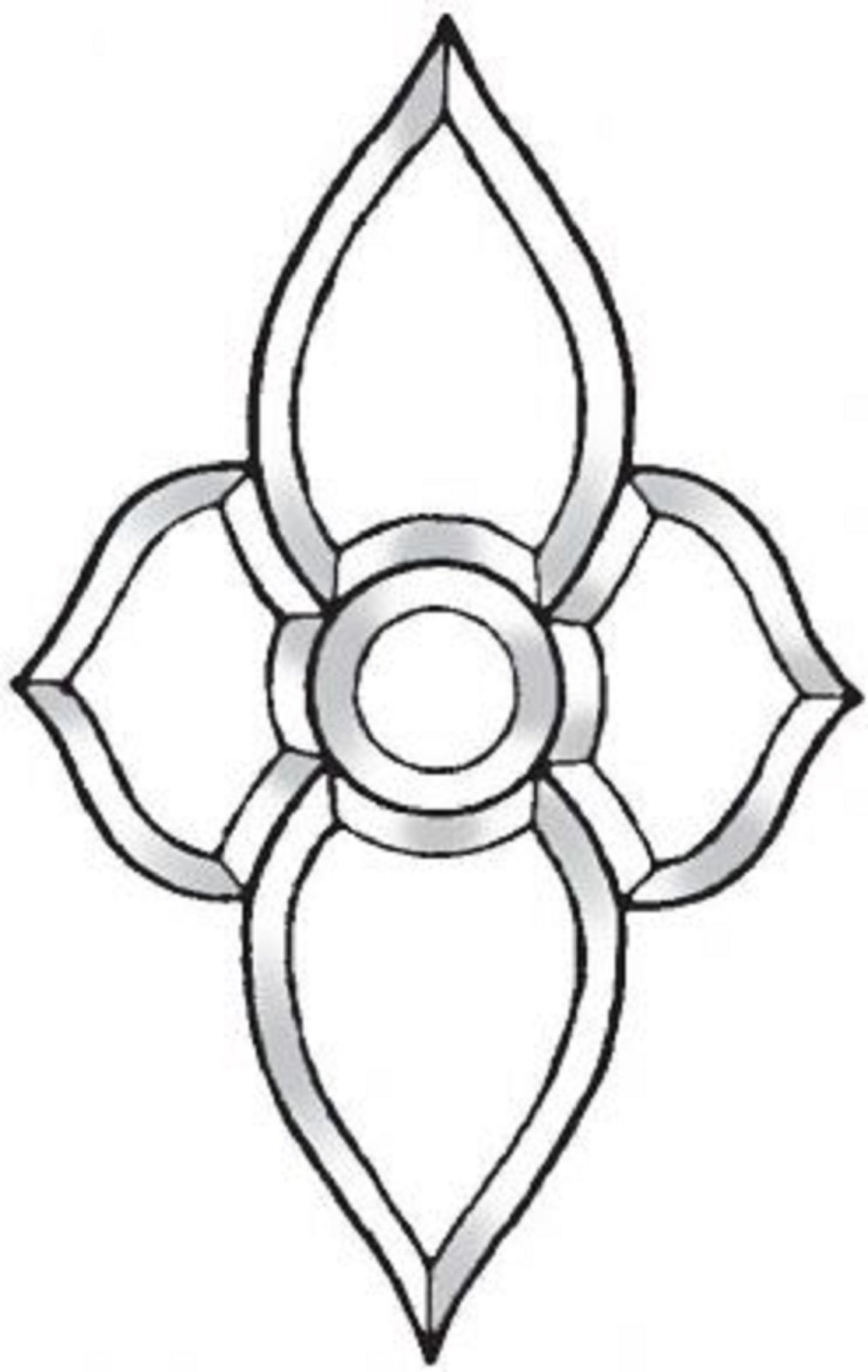 Premium Clear Glass Bevel Cluster BC505 - Stained Glass Supplies for DIY Art Projects, Home Decor & Gifts - Perfect for Windows, Lamps & Mosaics