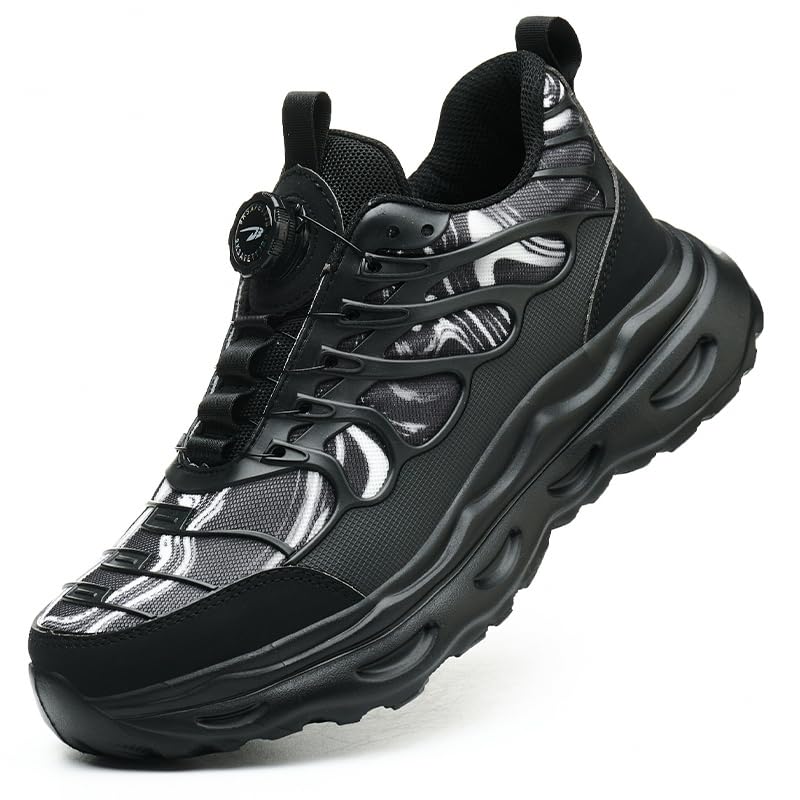 Steel Toe Work Sneakers for Men & Women - Lightweight Comfortable Safety Shoes for Industrial & Construction Workers | Perfect for Warehouse, Factory, and Outdoor Job Sites