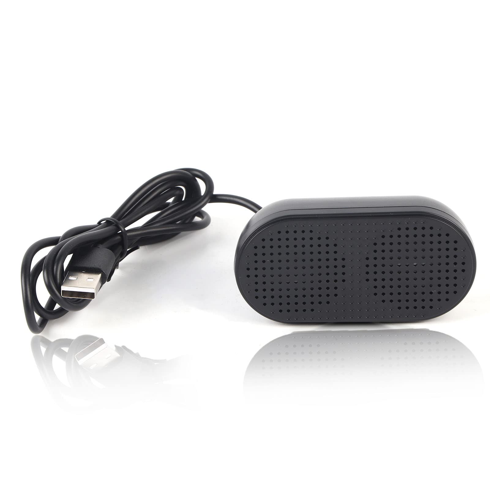 Mini USB Speakers - Portable Dual Wired Audio Subwoofer for Laptop, Desktop, and Computer - Ideal for Home Office, Gaming, and Travel