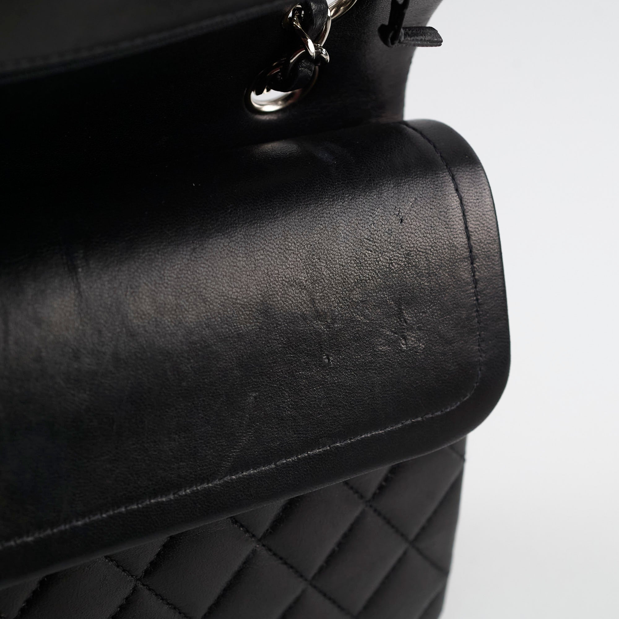 Chanel Medium/Large Double Classic Flap Bag in Black | Timeless Luxury Handbag for Women | Perfect for Work, Evening Events & Special Occasions