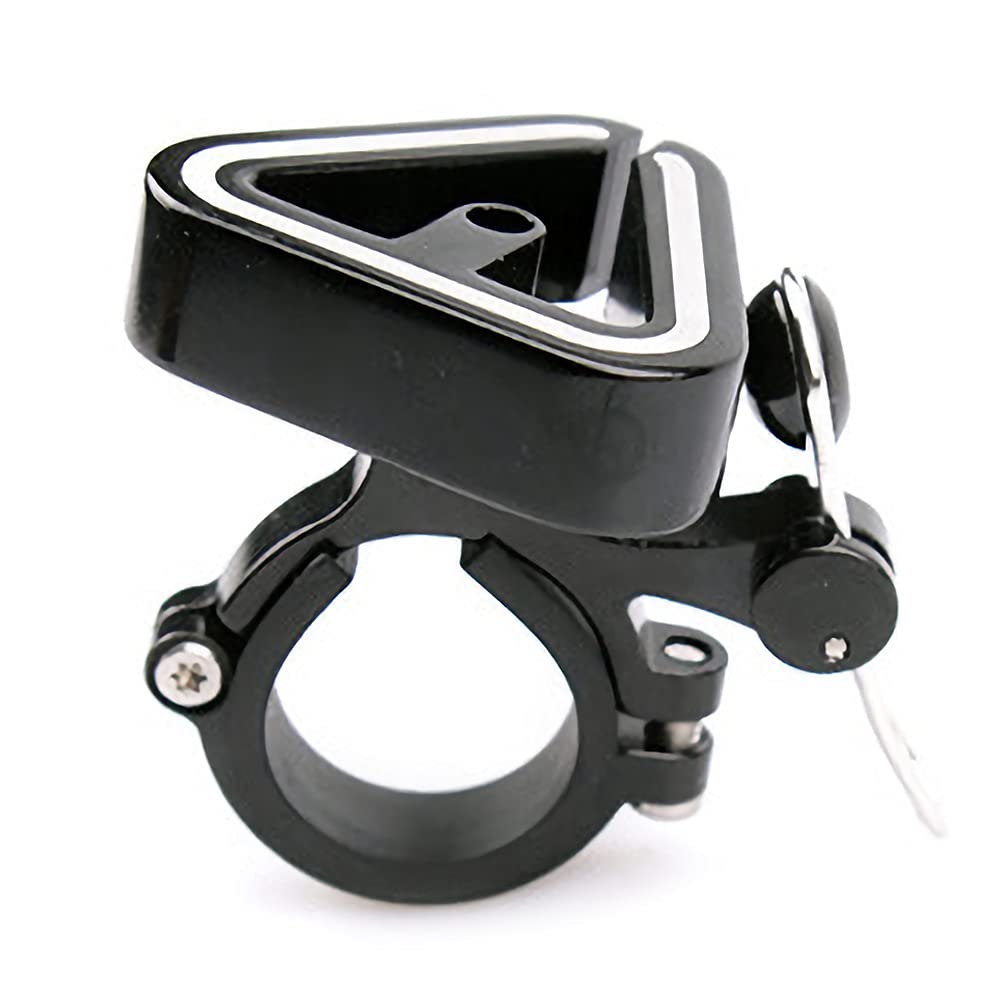 Pacdeaet Bike Bell for Adults & Kids - Triangle Style Mini Bicycle Bell for Mountain & Road Bikes - Durable & Loud Safety Cycling Accessories - Perfect for Commuting, Trail Riding & Family Cycling Adventures