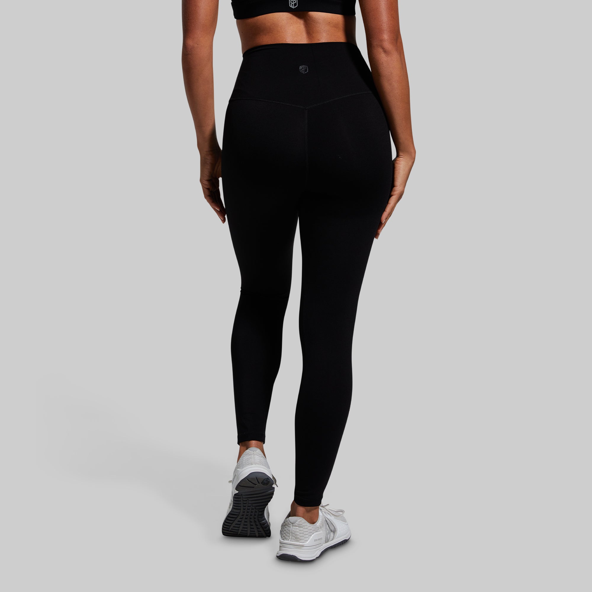 Synergy High-Waisted Yoga Leggings for Women - Black - Comfortable & Stretchy Workout Pants for Gym, Running, and Everyday Wear