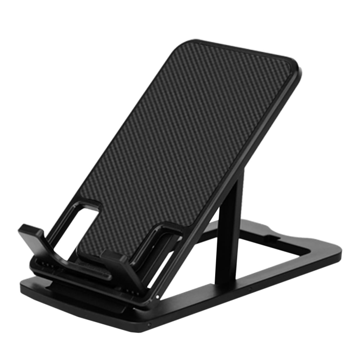 Foldable Portable Phone Stand - Adjustable & Sturdy Holder for Streaming, Watching Movies - Perfect for Desk, Bed, Travel & Video Calls