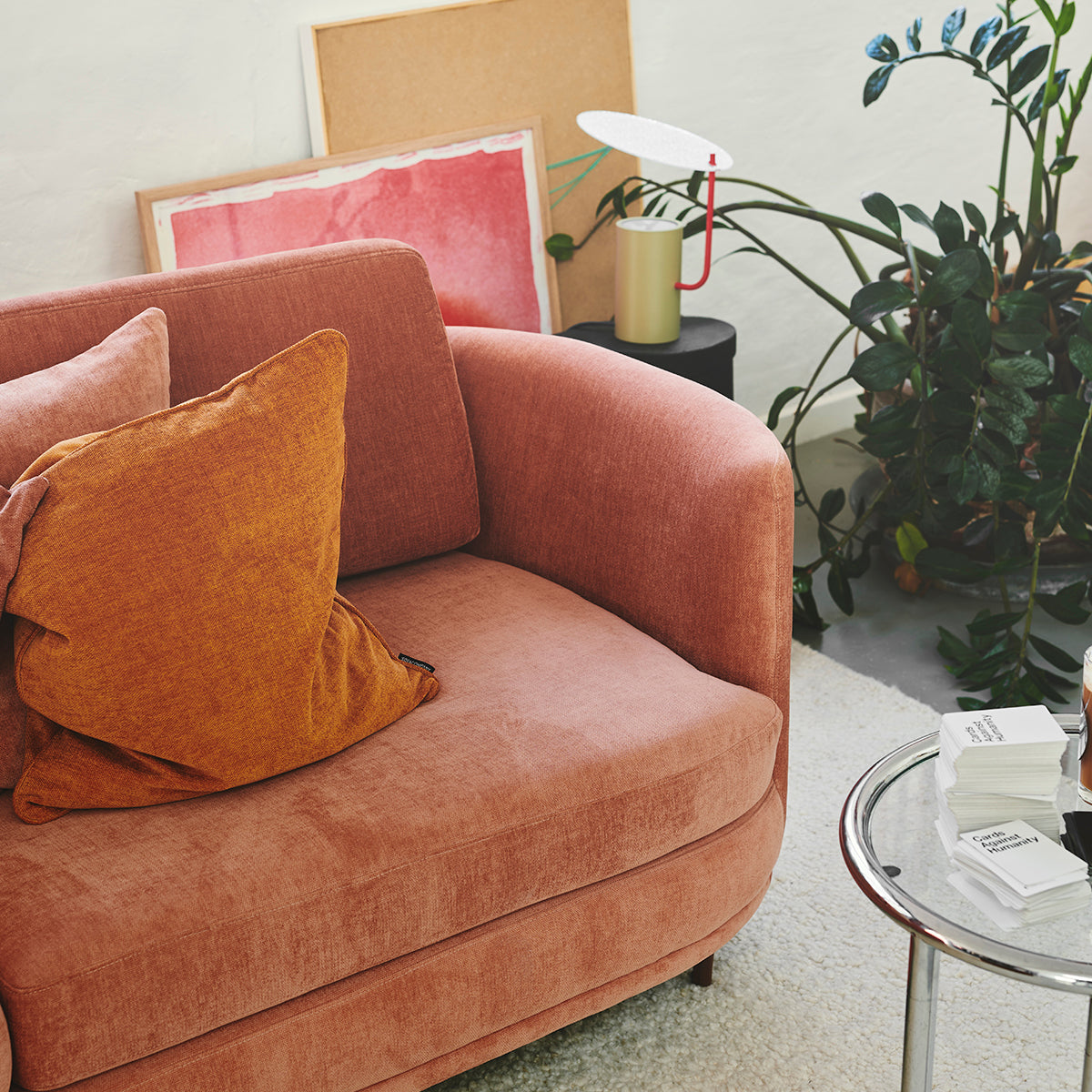 Elinor Fabric 3-Seater Sofa - Modern Comfortable Living Room Couch for Small Spaces, Apartments & Cozy Homes | Perfect for Lounging, Entertaining & Relaxing