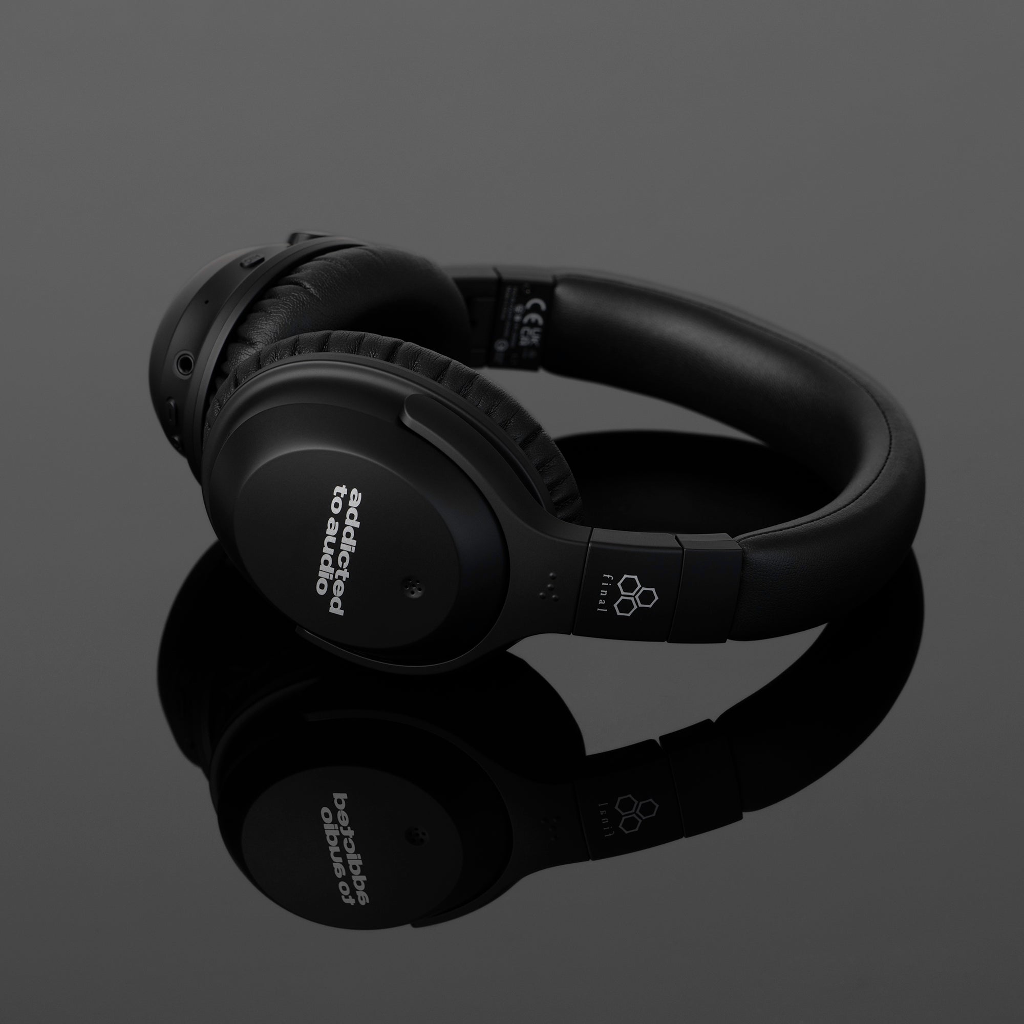 Final Audio UX2000 x A2A Wireless Noise Cancelling Headphones - Premium Bluetooth Over-Ear Headset with Hi-Res Audio & 30H Battery for Travel, Work & Gaming