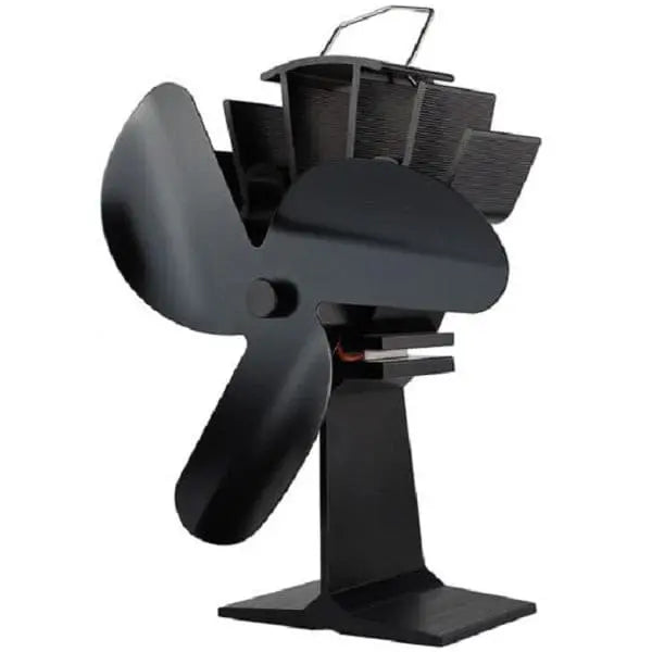 3 Blades Wood Stove Fan VDSF613S - Efficient Heat Circulation for Fireplace, Cabin, and Home Heating - Eco-Friendly Silent Operation for Winter Warmth