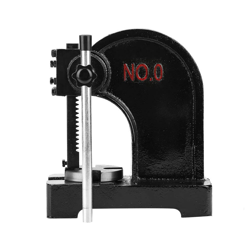 0.5 Ton Manual Arbor Press - Heavy Duty Desktop Hand Punch Press Machine for Metalworking, Jewelry Making & Crafting | Perfect for Workshops, DIY Projects & Small Metal Fabrication