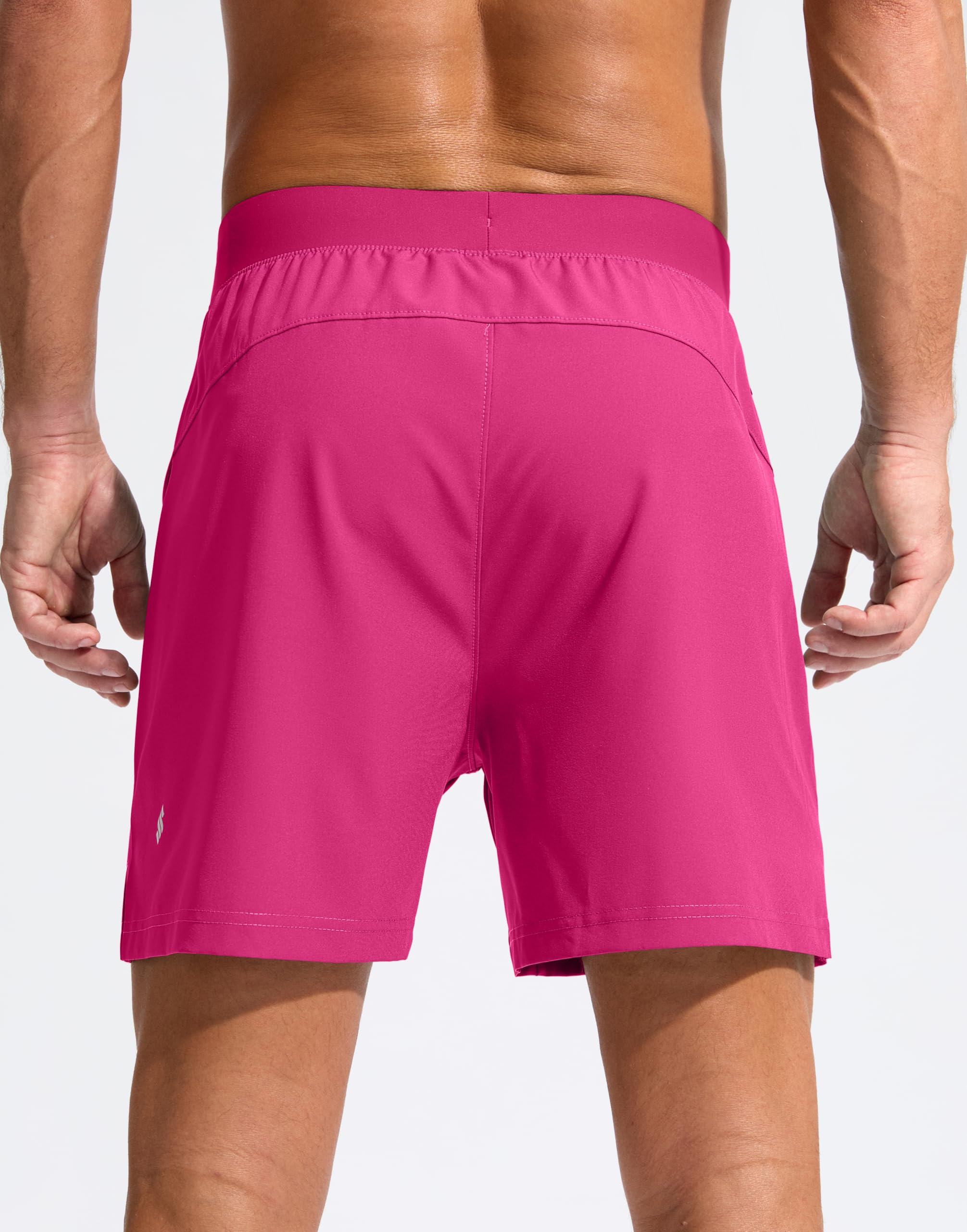 **Soothfeel Men's 5 Inch Running Shorts with Zipper Pockets - Quick Dry, Breathable Athletic Shorts for Gym, Workout, Tennis & Sports | Lightweight & Comfortable for Jogging, Training & Active Lifestyle**