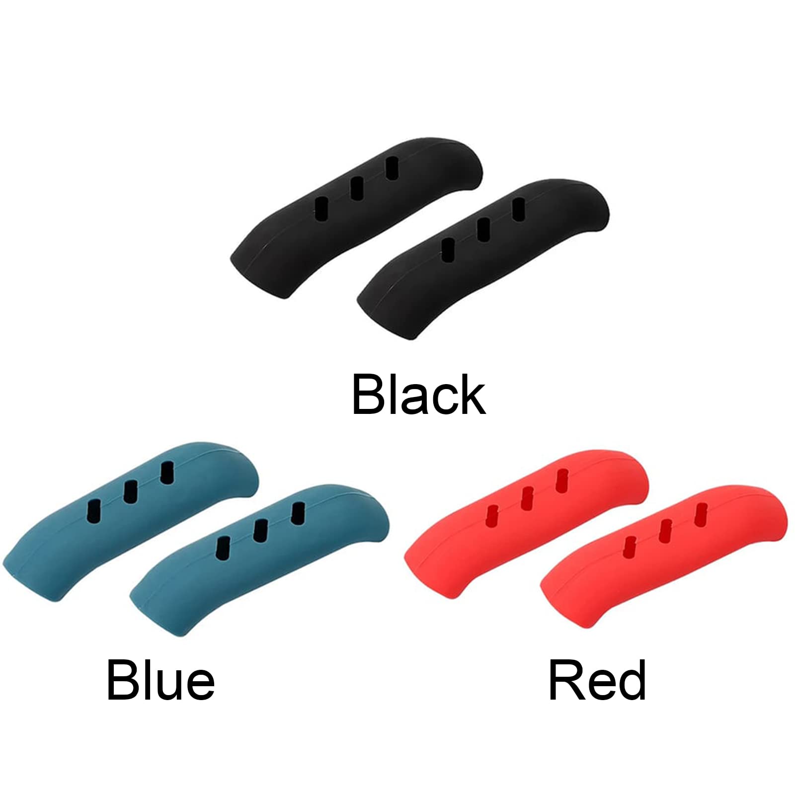 2-Pack Heat-Resistant Silicone Handle Covers for Cast Iron Pans - Non-Slip, Thermal Insulated Grips for Safe Cooking (Black) - Perfect for Grilling, Baking, and Stovetop Use