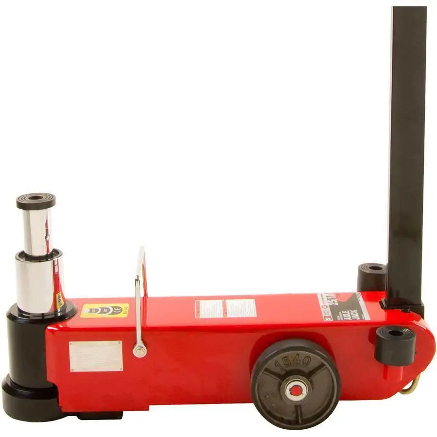 50 Ton Two Stage Air Hydraulic Axle Jack - Heavy Duty Truck & Trailer Lift for Auto Repair Shops & Home Garages