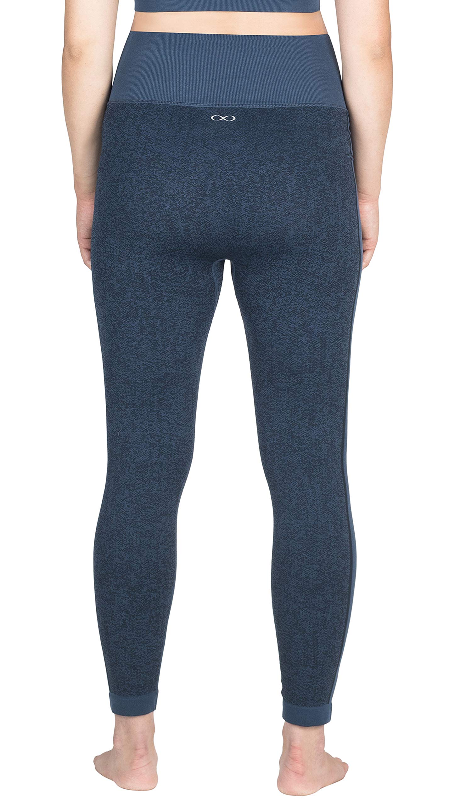 Ella Active Seamless Maternity Leggings - High Waisted Over The Belly Support for Yoga, Pilates & Everyday Comfort