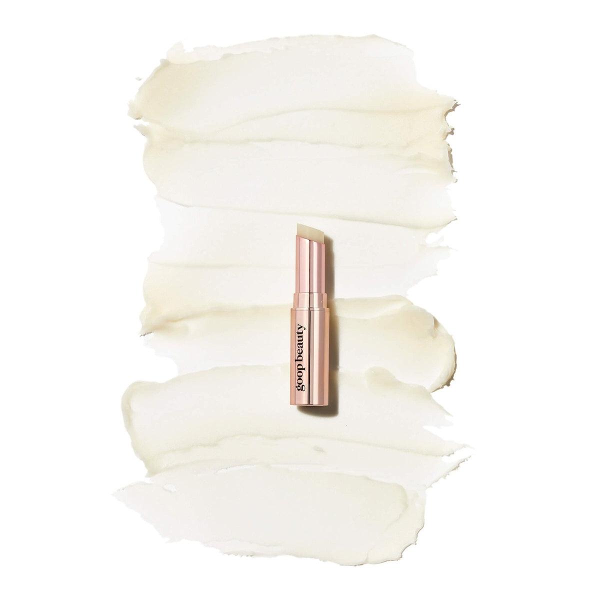 GOOPGENES Clean Nourishing Lip Balm Trio - Hydrating, Organic & Vegan Lip Care Set for Dry, Chapped Lips | Perfect for Daily Use, Travel & Gifts