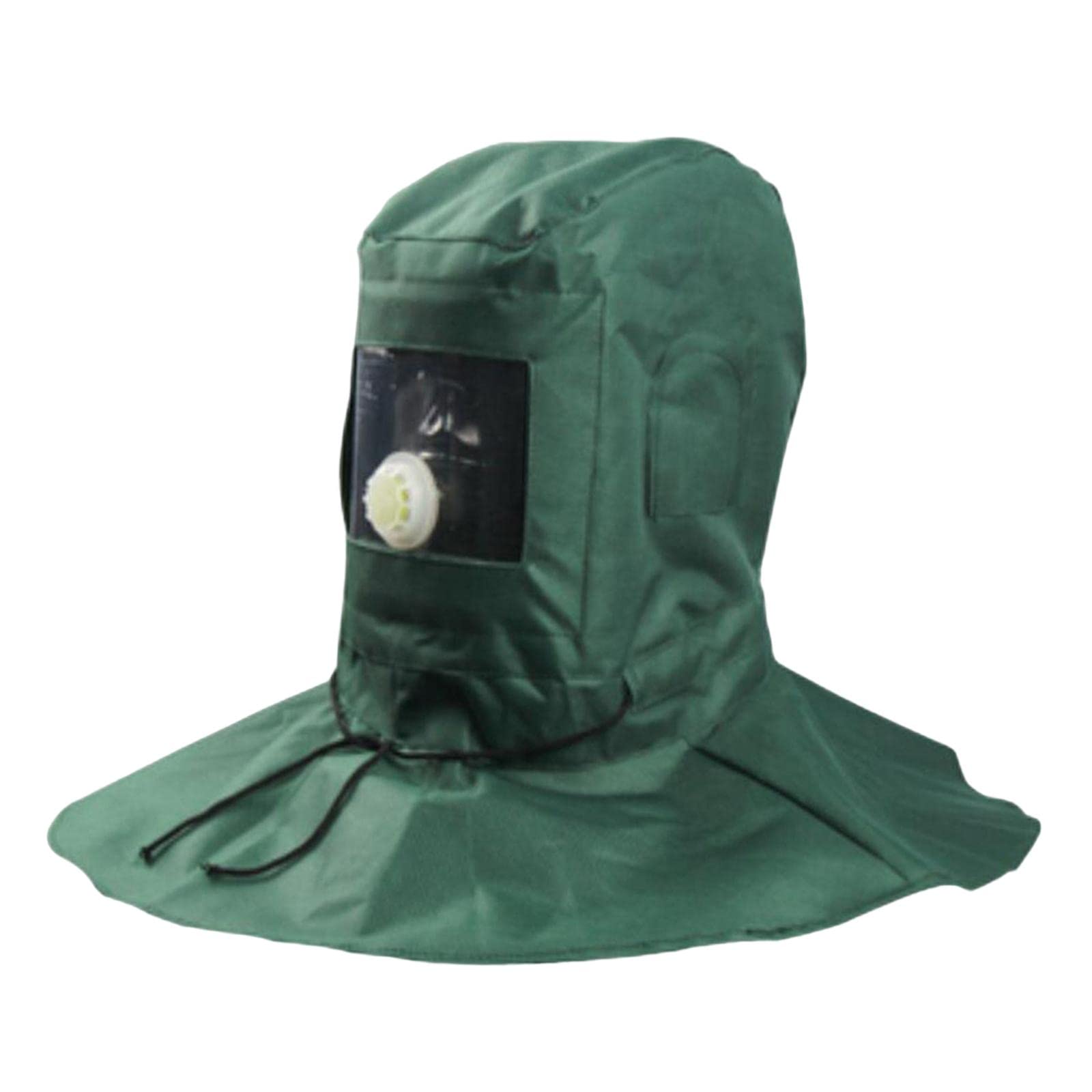 Industrial Hood with Breather & Visor - Dust Protection for Construction & Woodworking