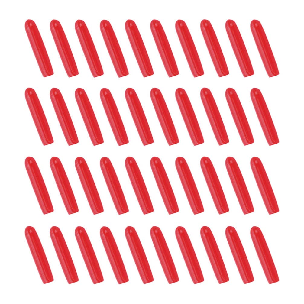 FOMIYES 120pcs Eyelash Extension Tweezer Tip Covers - Non-Slip Lash Grafting Covers for Professional Eyelash Tools - Perfect for Salon, Spa & Home Use