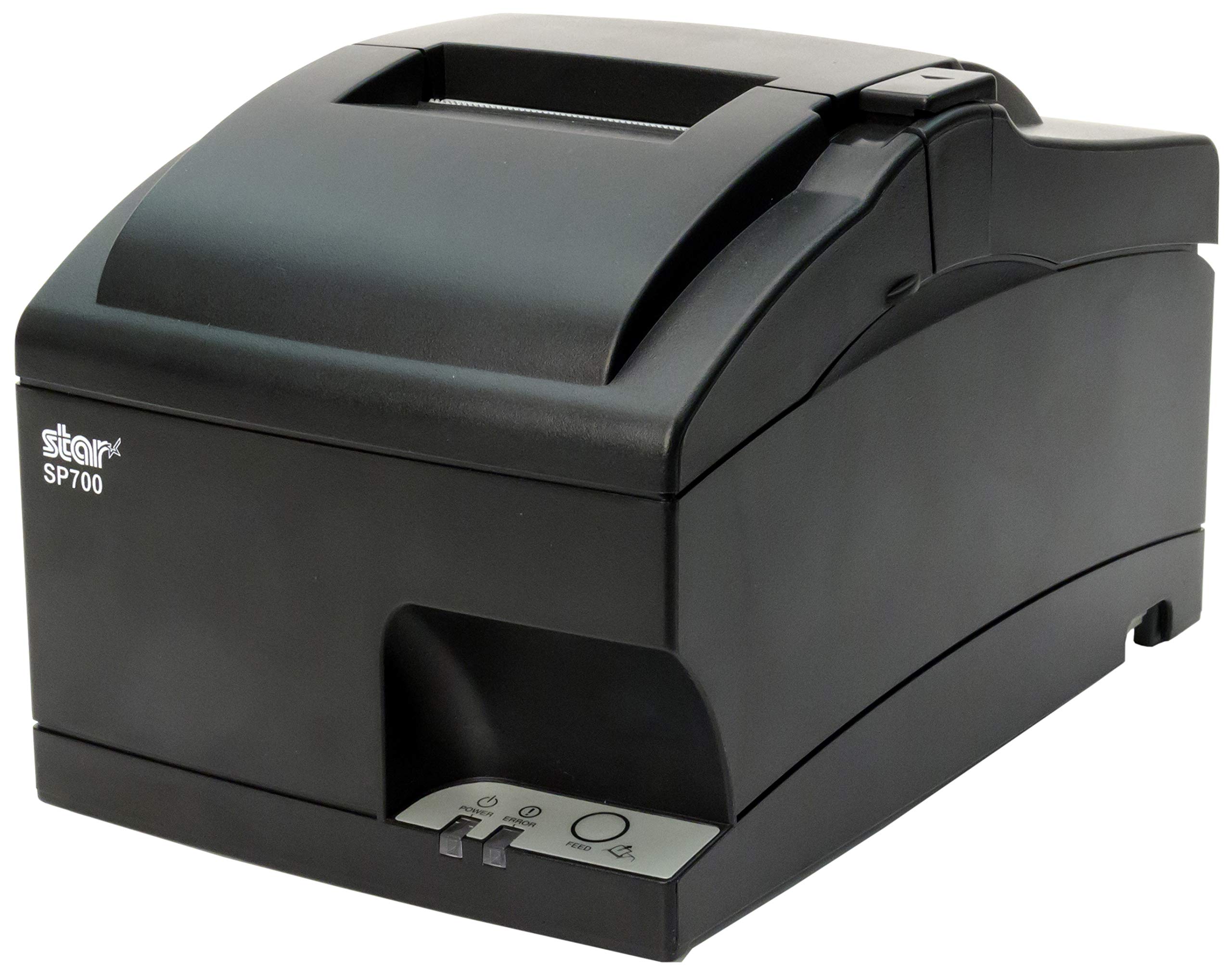 Star Micronics SP742MC High-Speed Parallel Impact Receipt Printer with Auto-Cutter & Built-in Power Supply - Gray | Ideal for Retail POS, Restaurant, and Hospitality Businesses