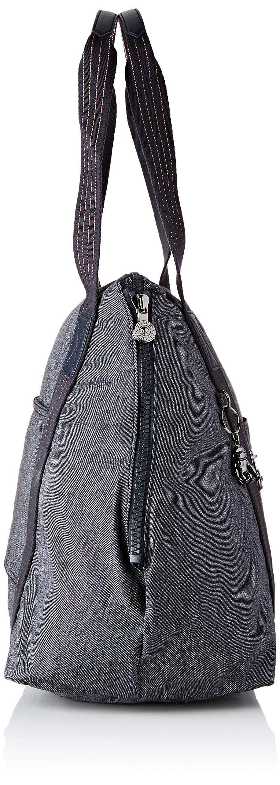 Kipling ART M Travel Tote Bag - 58cm Large Lightweight Carryall (26L, 0.50kg) in Active Denim - Perfect for Work, Gym & Weekend Getaways