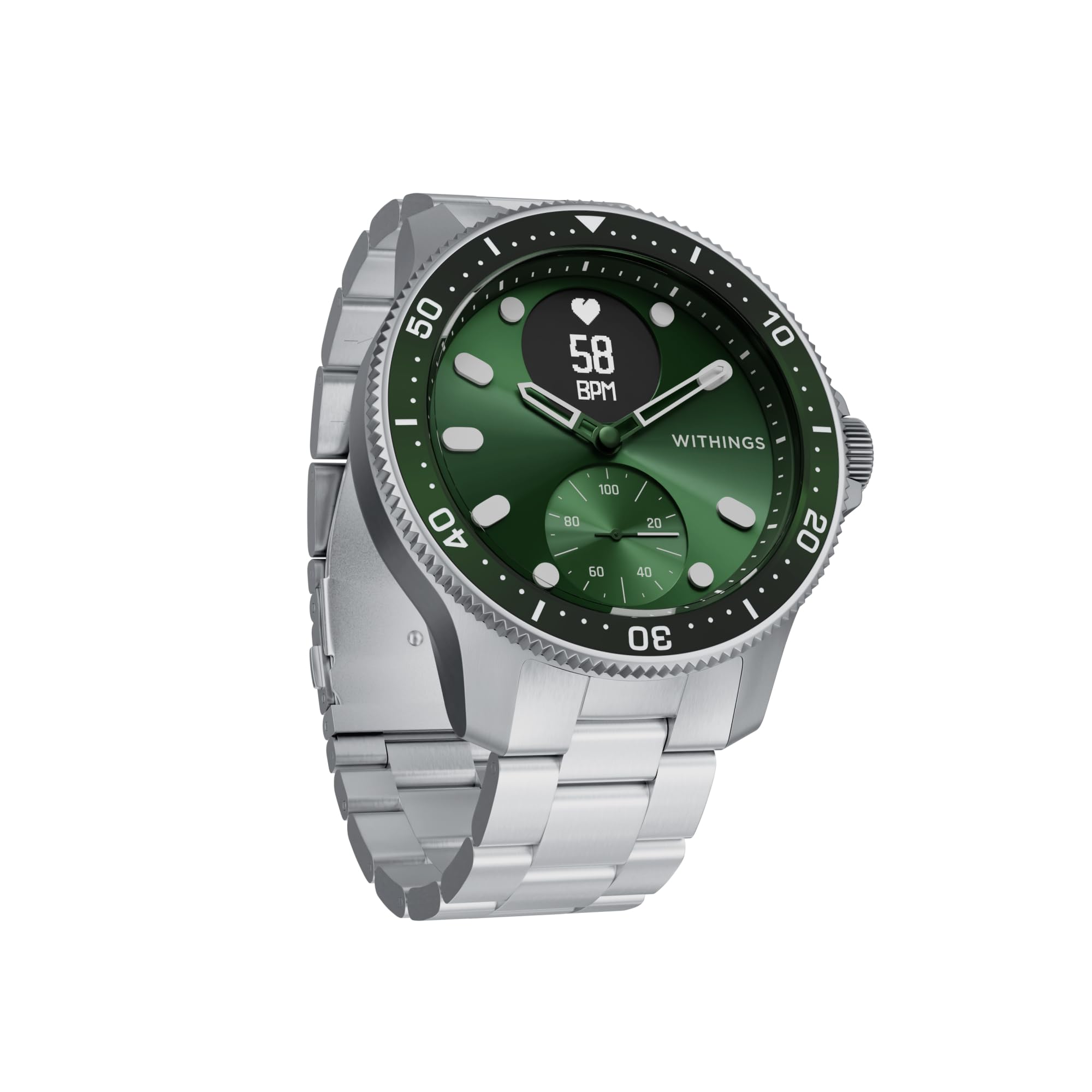 Withings ScanWatch Horizon - ECG & Heart Rate Smartwatch for Fitness Tracking - 30-Day Battery - Android & iOS - Perfect for Workouts & Daily Health Monitoring
