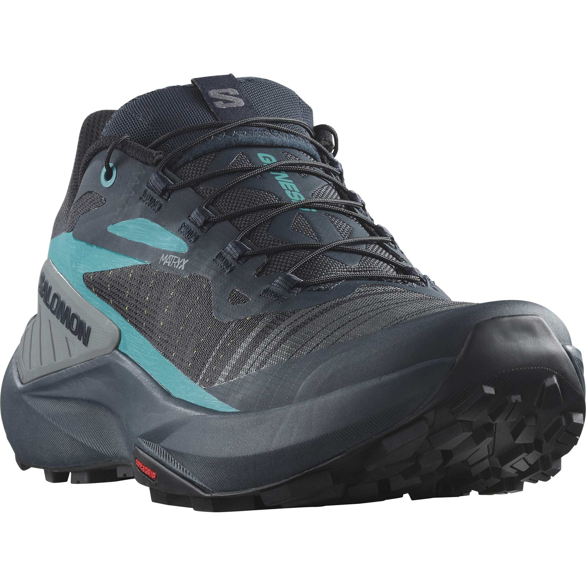 Men's Genesis Running Shoes - Lightweight Carbon Fiber & Stylish Color Options (Carbon/Tahitian Tide/Quiet Shade) | Perfect for Jogging, Gym Workouts & Daily Wear