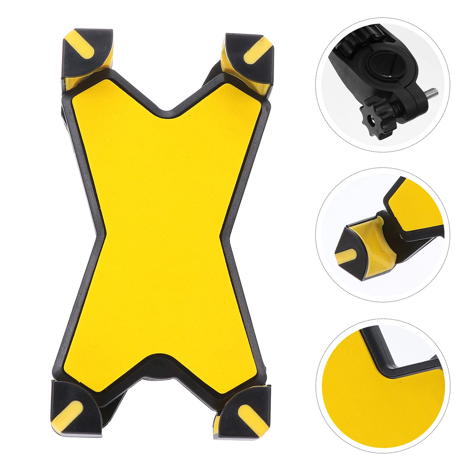 BESPORTBLE Motorcycle Phone Mount - Adjustable Handlebar Holder for Bike & Phone Stand - Perfect for Riding & Navigation