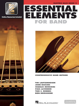 Essential Elements for Band - Electric Bass Book 2 with EEi: Comprehensive Bass Method Book for Beginners & Intermediate Players - Perfect for Music Lessons, Practice & Performances
