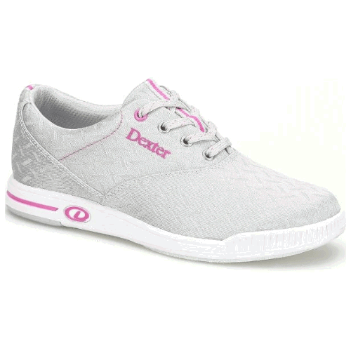 Dexter Women's Kerrie Light Grey Bowling Shoes - Comfortable & Stylish for League Play & Casual Bowling