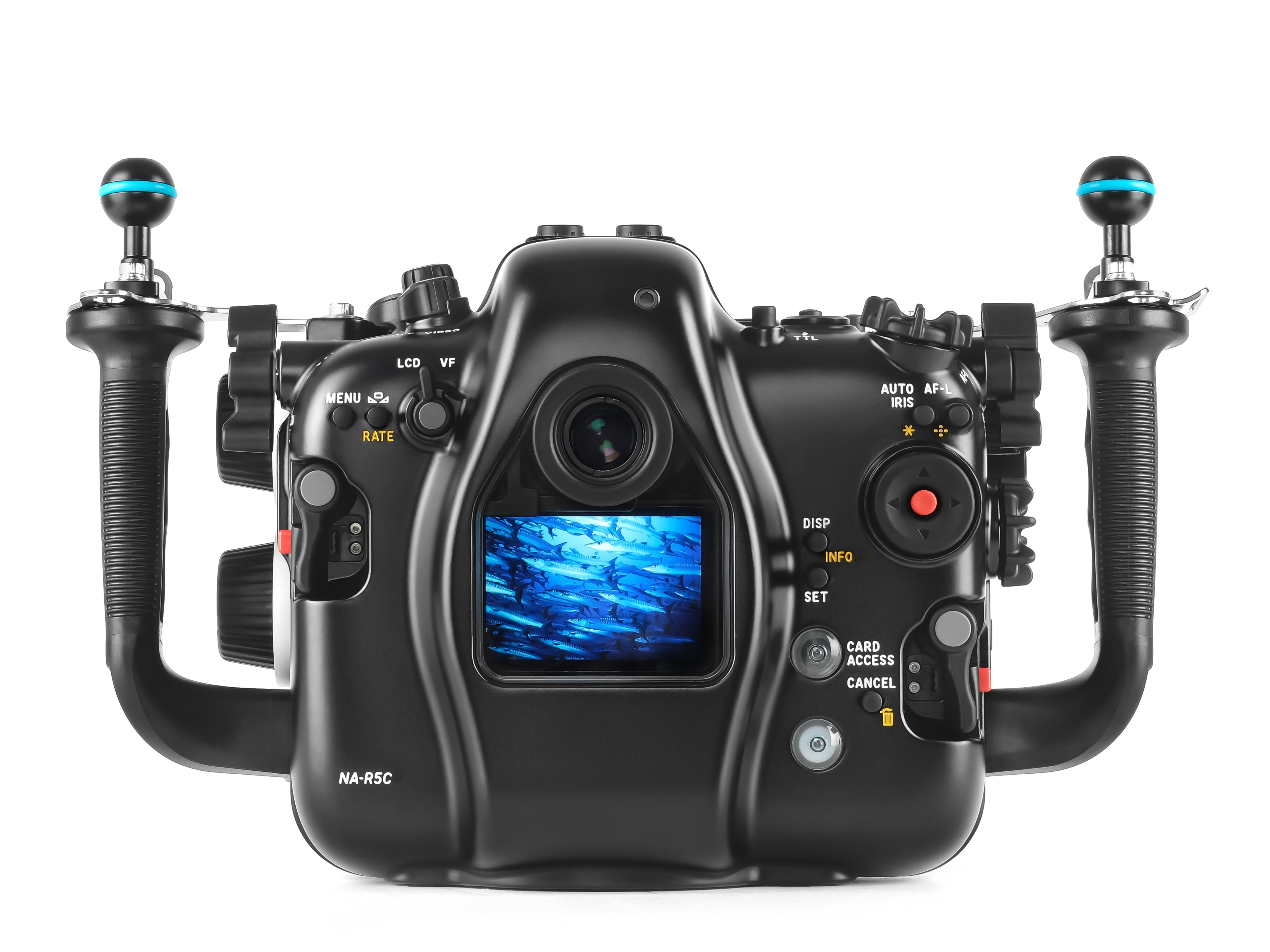 NA R5C Housing for Canon EOS R5 C Camera - Waterproof Case for Underwater Photography & Videography - Perfect for Scuba Diving, Surfing, and Marine Exploration