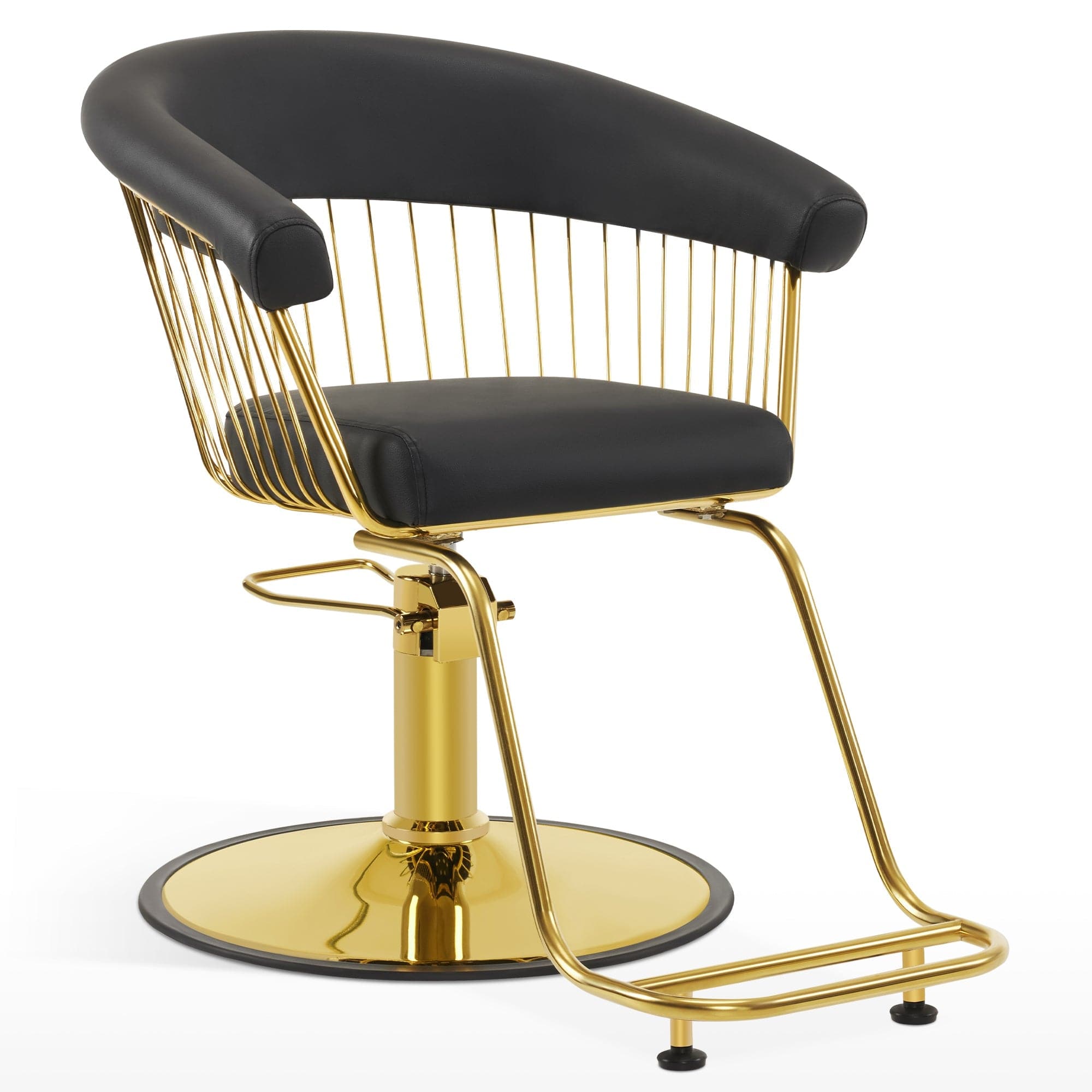 Premium AURA Salon Chair - Ergonomic Styling Chair for Hairdressers & Barbers - Perfect for Salons, Barber Shops & Home Use