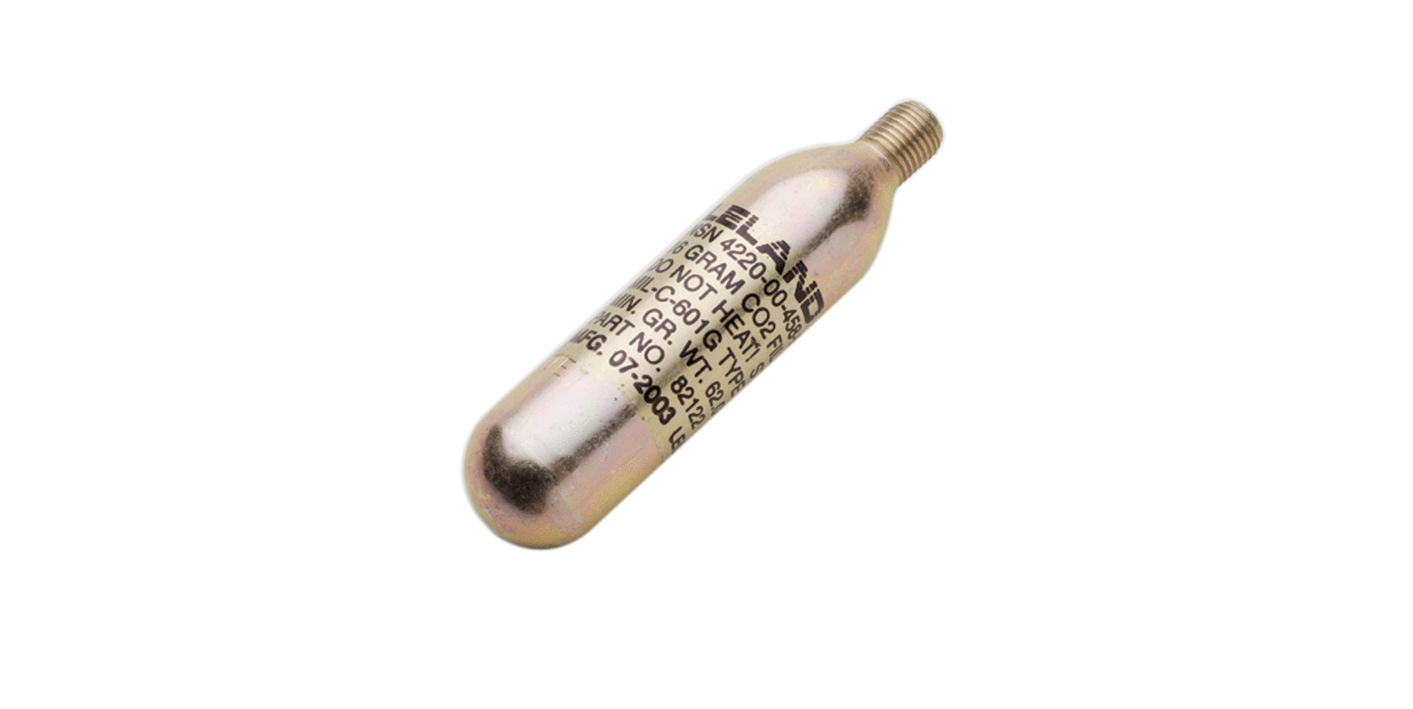 Riffe Utility Float CO2 Cartridge Replacement - Premium Refill Canister for Spearfishing & Scuba Diving Gear - Perfect for Underwater Hunting and Dive Safety Equipment