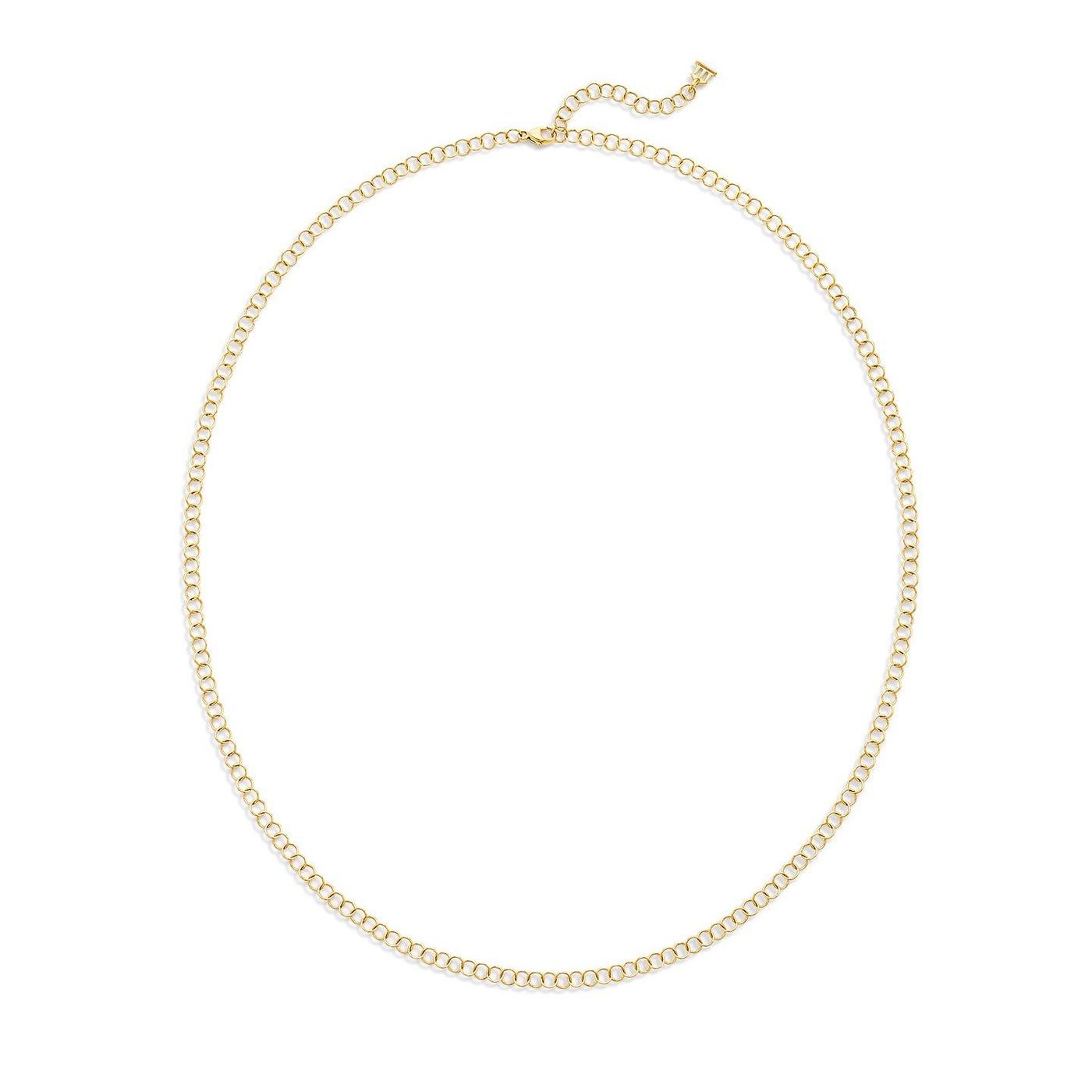 Temple St. Clair 18K Gold Fine Round Chain Necklace for Women - Elegant Layering Necklace for Everyday Wear, Gift Giving & Special Occasions